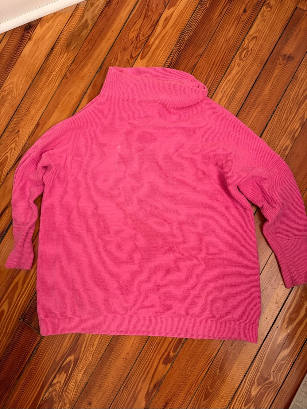 Free People Women's Pink Turtleneck Sweater